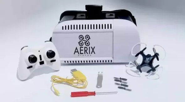 全球最小VR無人機：玩轉虛擬現實