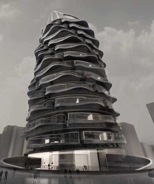 3D打印旋轉住房：讓每個人平等享受高質量風景
