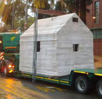 美國建筑設計師建造3D打印別墅