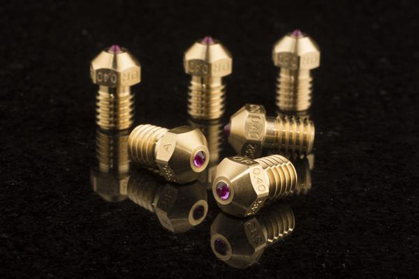 可打印硬質材料的Olsson Ruby 3D打印機噴嘴