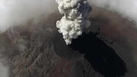 無人機新用途！英國科學家用其研究活躍火山