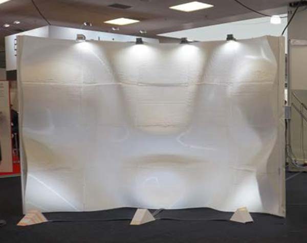 為慶祝倫敦建筑節(jié)，WASP 3D打印一個(gè)動(dòng)感十足的墻體結(jié)構(gòu)
